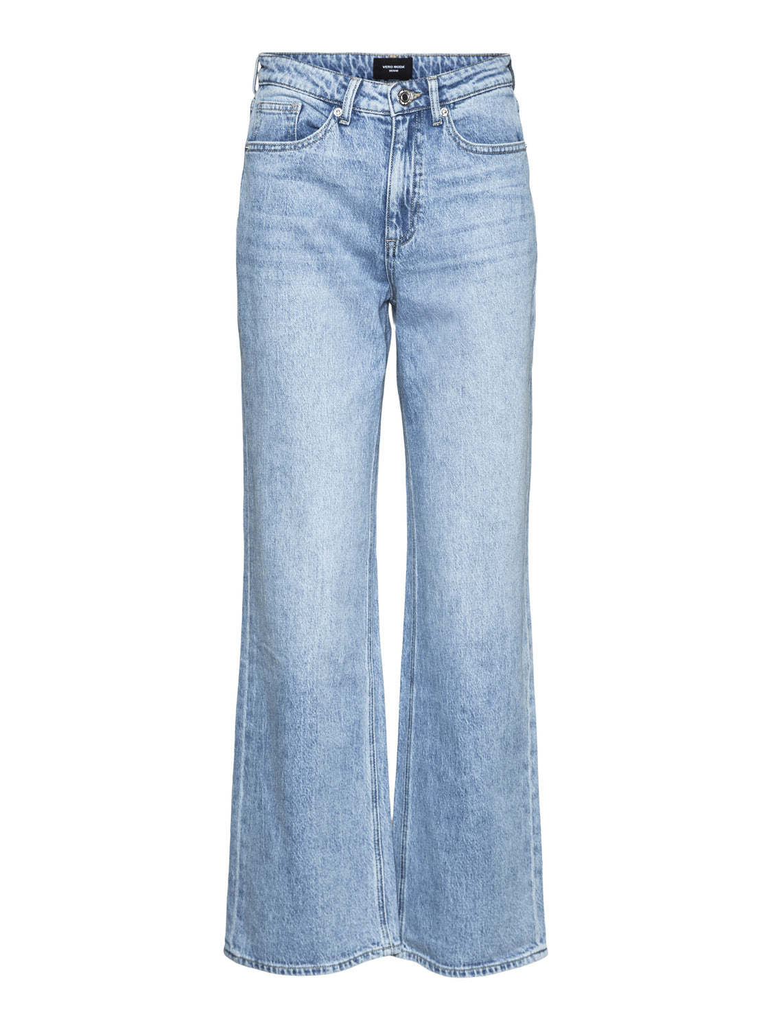 VMTESSA HR WIDE Jeans - Light Blue Denim